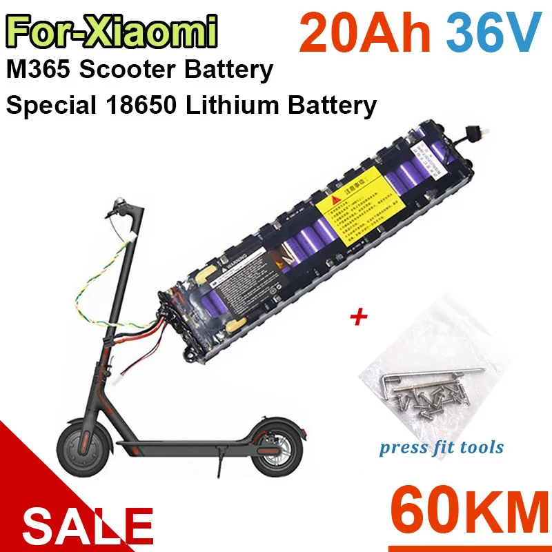 10S3P 36v 20AH for-Xiaomi M365 Scooter Batteries Pack Special 18650 Lithium 60km with Waterproof Bluetooth Communication Charger
10S3P 36v 20AH for-Xiaomi M365 Scooter Batteries Pack Special 18650 Lithium 60km with Waterproof Bluetooth Communication Charger