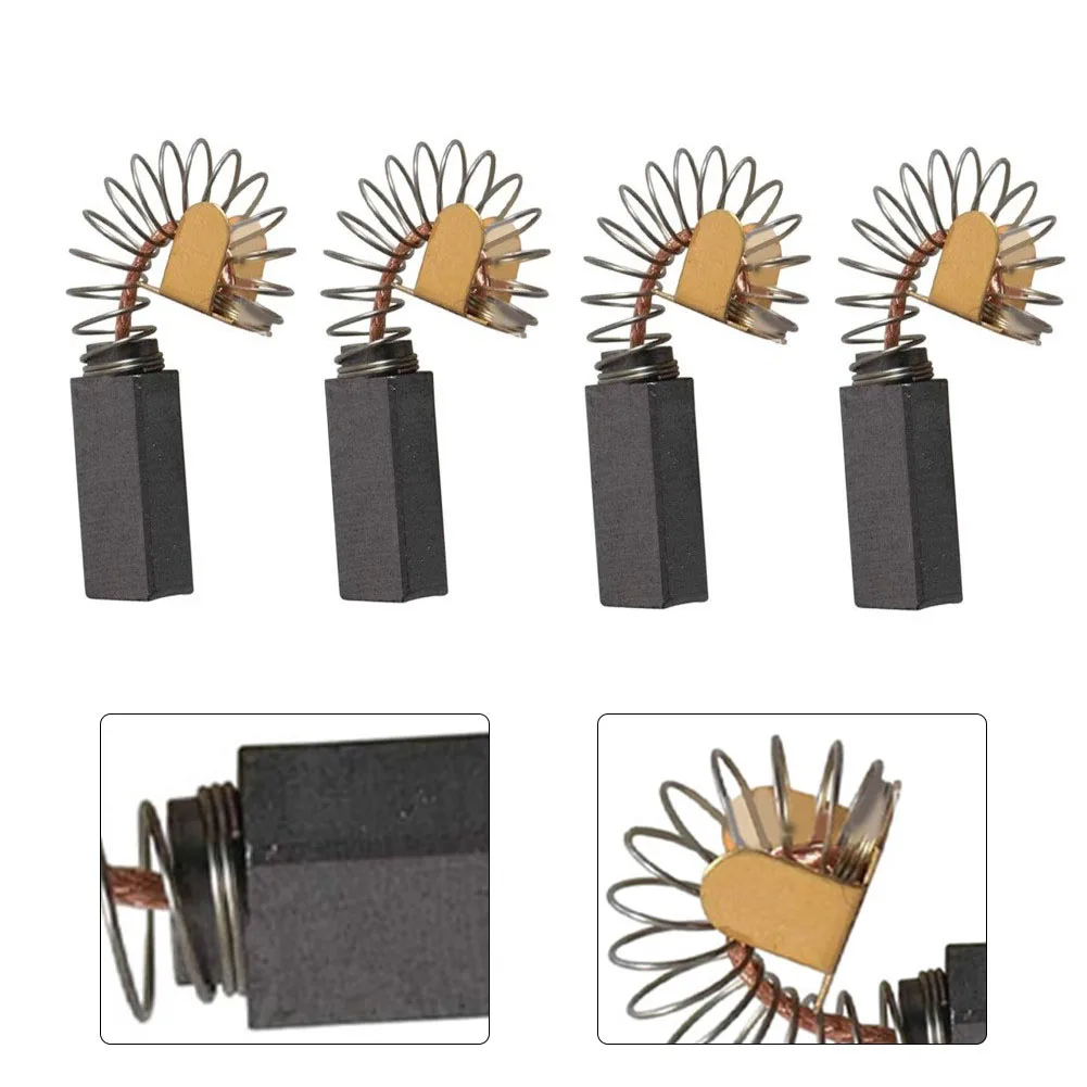 4pcs Carbon Brush Compatible With 1619X08020 1619X07410 1619X01351 2610320391 Repair Intermittently Running Motors Replacement
4pcs Carbon Brush Compatible With 1619X08020 1619X07410 1619X01351 2610320391 Repair Intermittently Running Motors Replacement