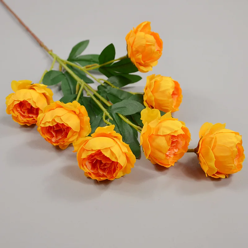 New Peony 7 Head Exquisite Peony Rose Simulation Flower Wedding Road Guide Home Decoration Vase Flower Arrangement Party Parts
New Peony 7 Head Exquisite Peony Rose Simulation Flower Wedding Road Guide Home Decoration Vase Flower Arrangement Party Parts