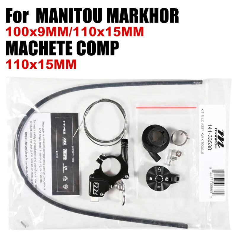 

Manitou Wired Control Repair Parts Bicycle Suspension Forks Milo Remote Lockout Fork Markhor M30 R7 Pro MRD Machete Comp