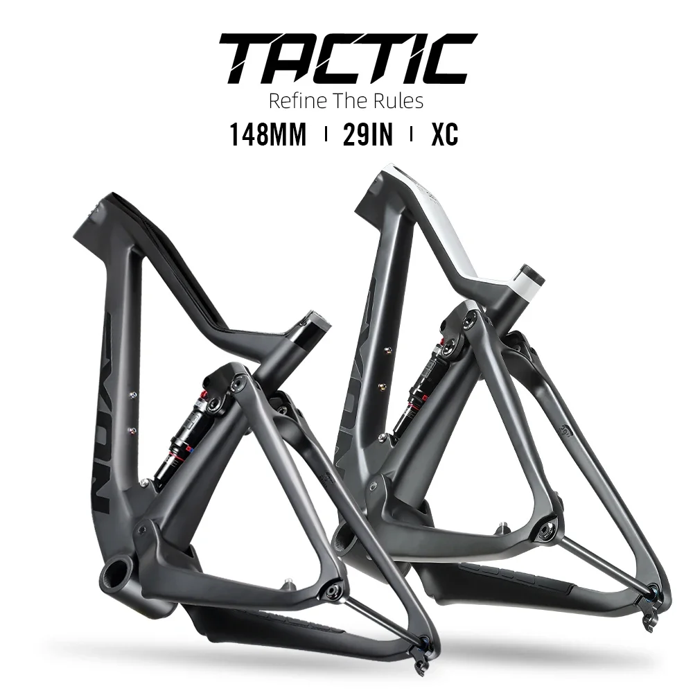 LEXON TACTIC Mountain Bicycle Carbon MTB Frame XC Trial Cross Country Bike Parts Full Suspension 29 Boost DNM ROCKSHOX Frameset
LEXON TACTIC Mountain Bicycle Carbon MTB Frame XC Trial Cross Country Bike Parts Full Suspension 29 Boost DNM ROCKSHOX Frameset