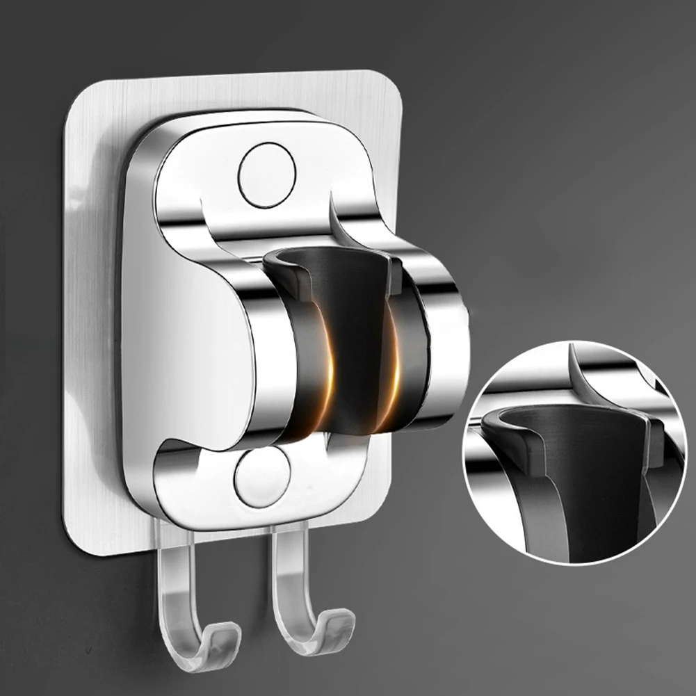 ABS Shower Head Holder Wall-Mounted Shower Rack With Hook Self-adhesive Adjustable Shower Base Bracket Bathroom Accessories
ABS Shower Head Holder Wall-Mounted Shower Rack With Hook Self-adhesive Adjustable Shower Base Bracket Bathroom Accessories