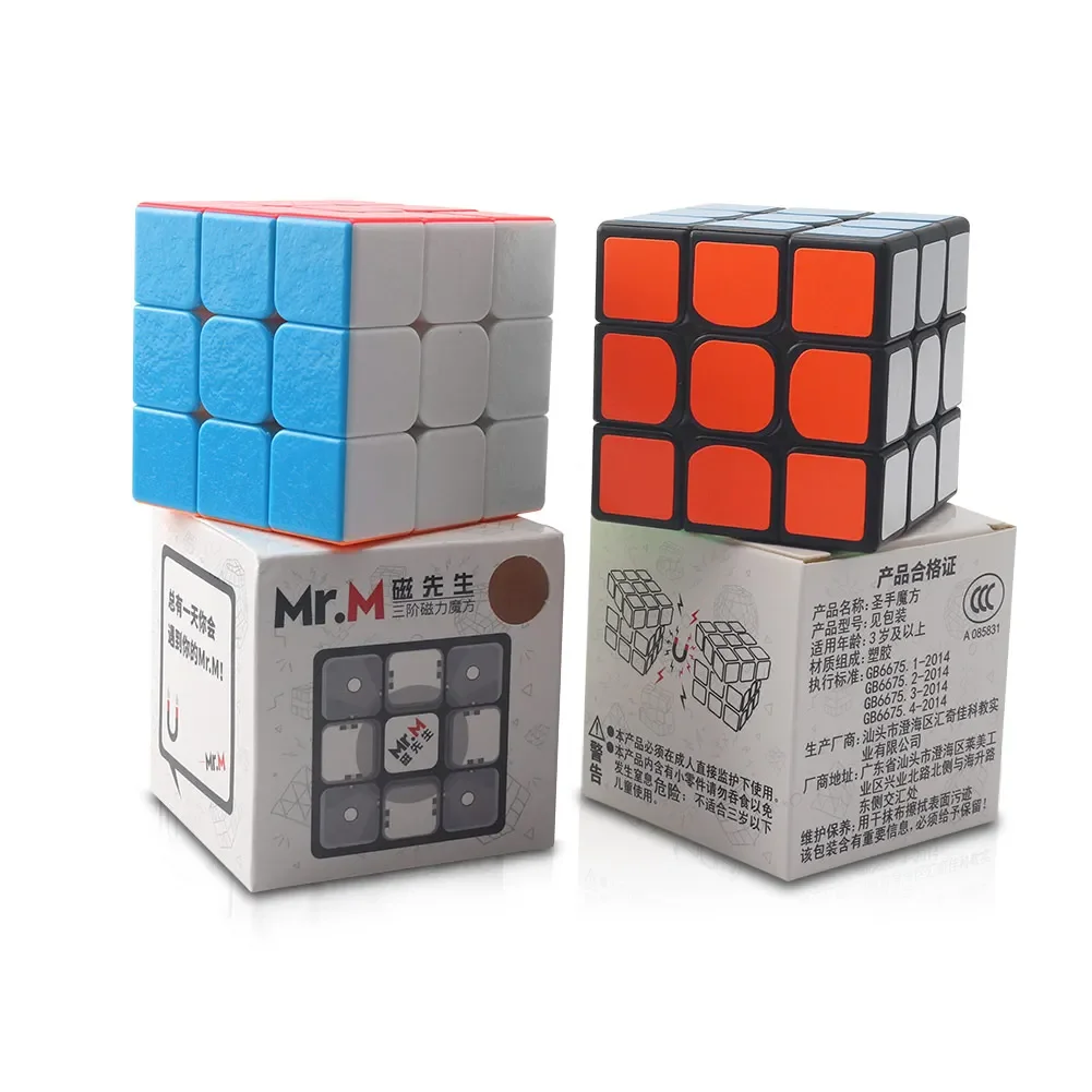 Stickerless Black Sticker Shengshou 3x3x3 Mr. M Magnetic Cube Twisty Puzzle Toy Colorful Stickerless Puzzles For Children Toys
Stickerless Black Sticker Shengshou 3x3x3 Mr. M Magnetic Cube Twisty Puzzle Toy Colorful Stickerless Puzzles For Children Toys