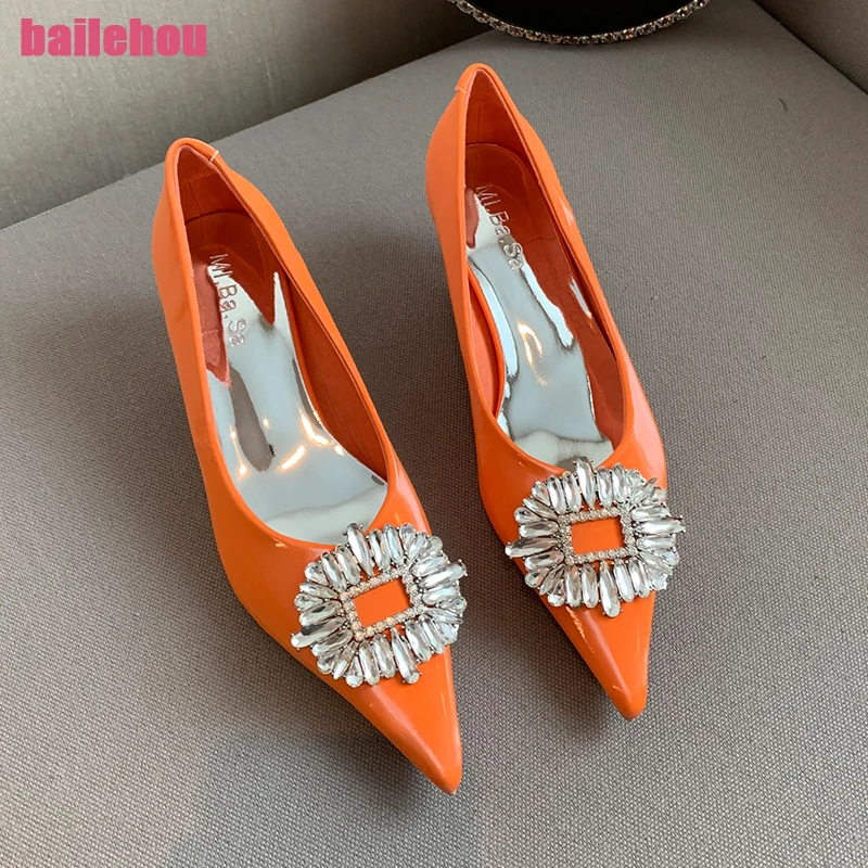 Luxury High Heels Ladies Pumps Casual Sandals New In Pointed Toe 2023 Fashion Bling Female Party Rhinestones Women Shoes Slides
Luxury High Heels Ladies Pumps Casual Sandals New In Pointed Toe 2023 Fashion Bling Female Party Rhinestones Women Shoes Slides