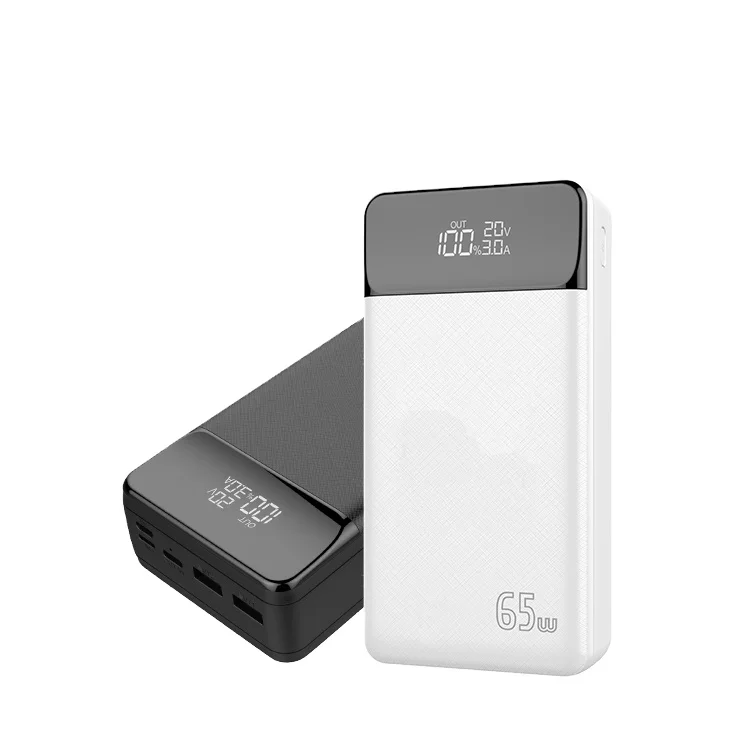 65W 5A Power Bank Portable with Digital Display Screen Power Bank 20000mah 30000mah Big Capacity Laptop Power Banks
65W 5A Power Bank Portable with Digital Display Screen Power Bank 20000mah 30000mah Big Capacity Laptop Power Banks