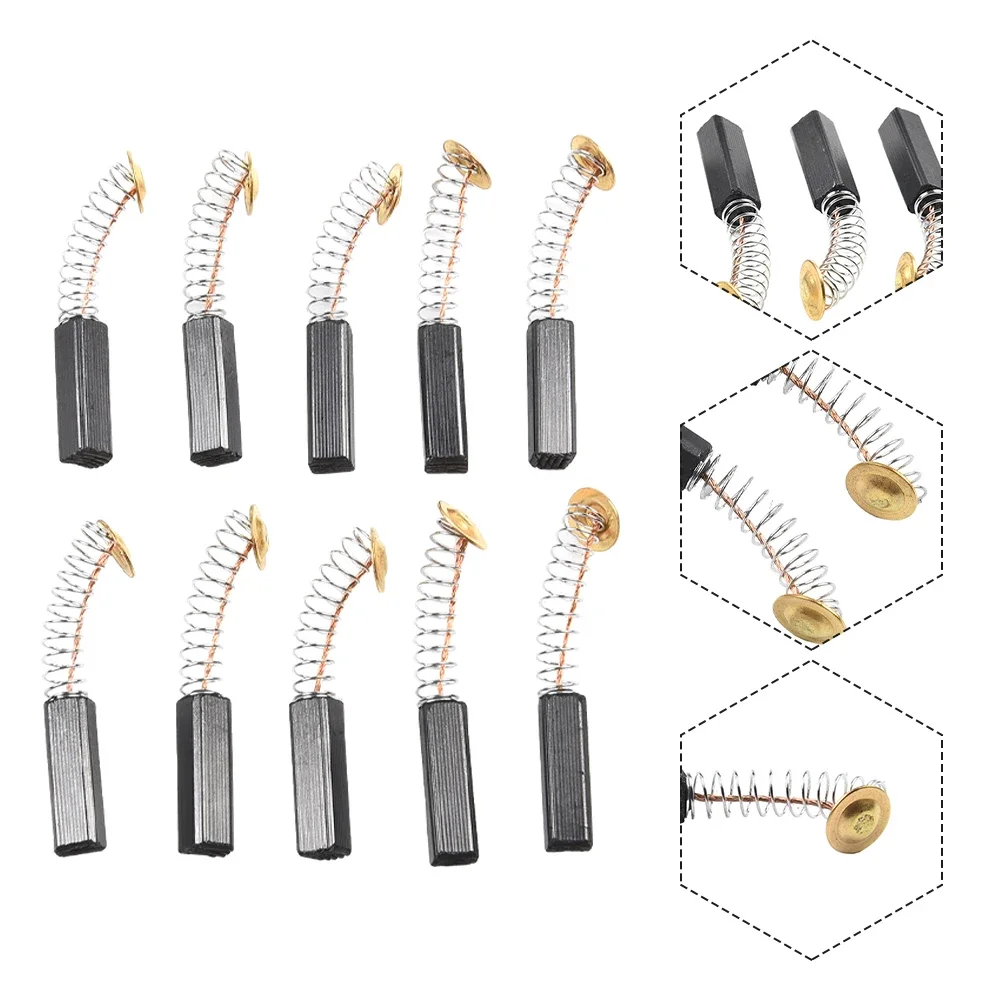 Feathered Drill 5cm/2inch Carbon Brush Engine For Electric Motor Replacement 10 Pcs 6x6x20mm Durable Sale High Quality
Feathered Drill 5cm/2inch Carbon Brush Engine For Electric Motor Replacement 10 Pcs 6x6x20mm Durable Sale High Quality