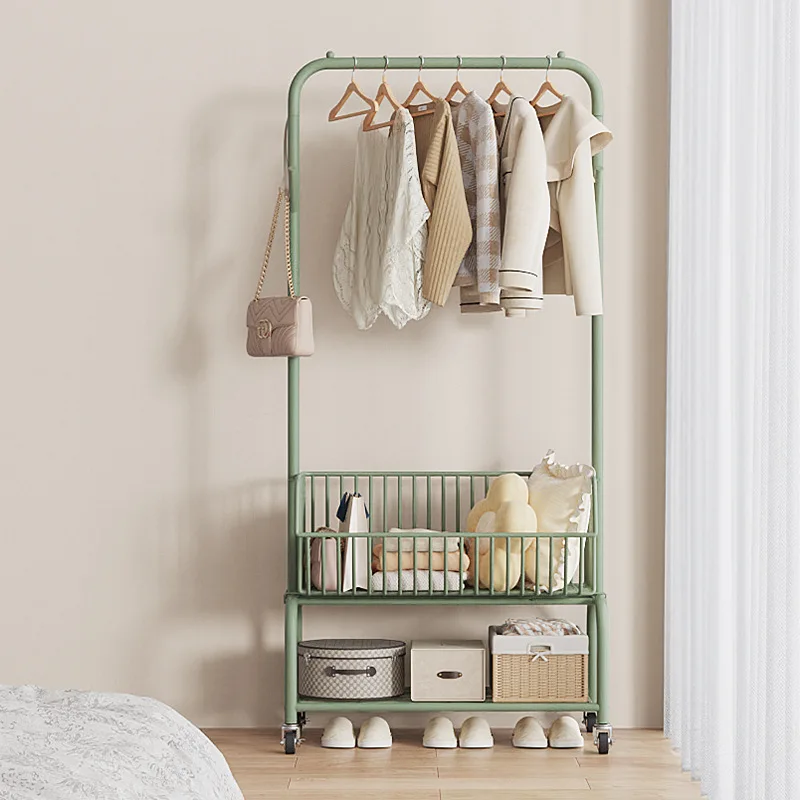 

Cream air drying rack, floor to ceiling, internet celebrity, household, bedroom, dormitory, hanging rack pole, overnight clothes