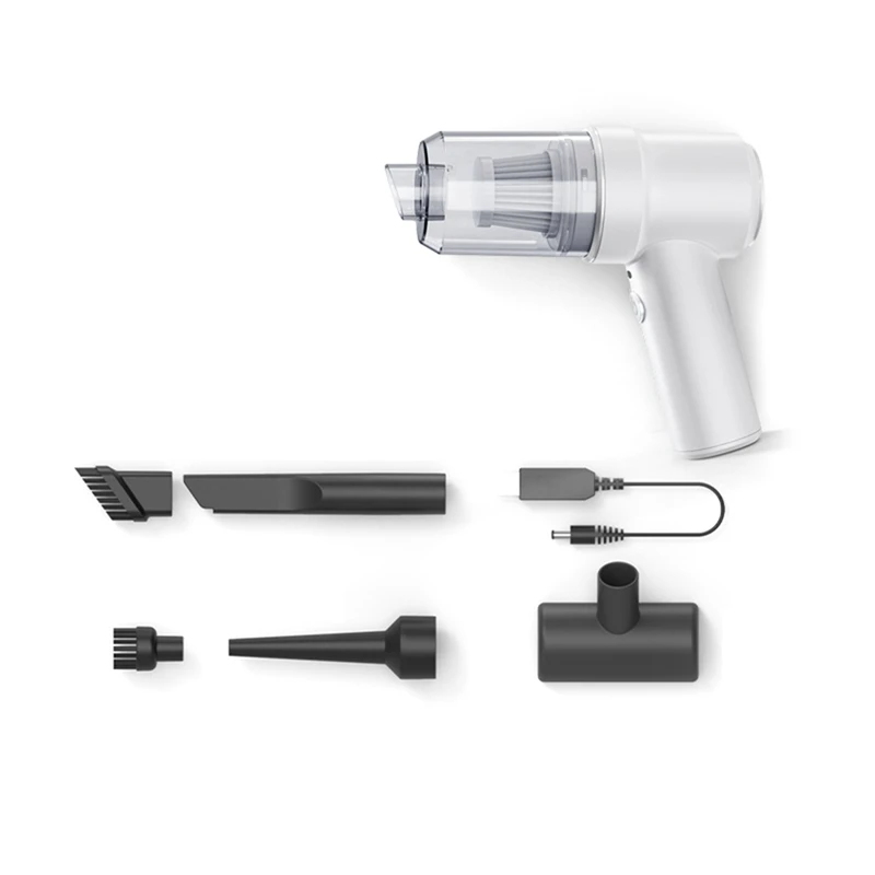 Portable Car Vacuum Cleaner Charging Compressed Air Handheld High-Power Cordless Vacuum Cleaner For Home Office
Portable Car Vacuum Cleaner Charging Compressed Air Handheld High-Power Cordless Vacuum Cleaner For Home Office
