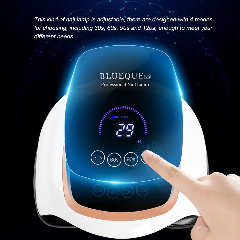 Nail Polish Drying Lamp 168W Adjustable Manicure Light Infrared Plastic Nail Art Lamp US Plug
Nail Polish Drying Lamp 168W Adjustable Manicure Light Infrared Plastic Nail Art Lamp US Plug