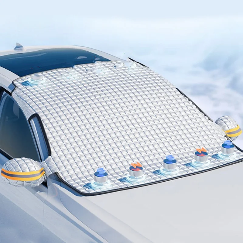 

Для Kia Sportage Picanto 3 Rio K2 K5 Cerato Экстра толстый магнитный анти Мороз замерзающий автомобильный Снежный чехол Защита лобовое стекло солнцезащитные очки