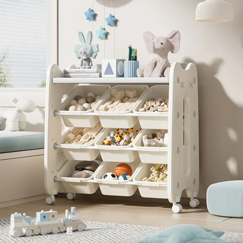 

Large Capacity Multi-layer Children's Toy Rack Baby Supplies Storage Basket Household Locker Classification Organizer Rack