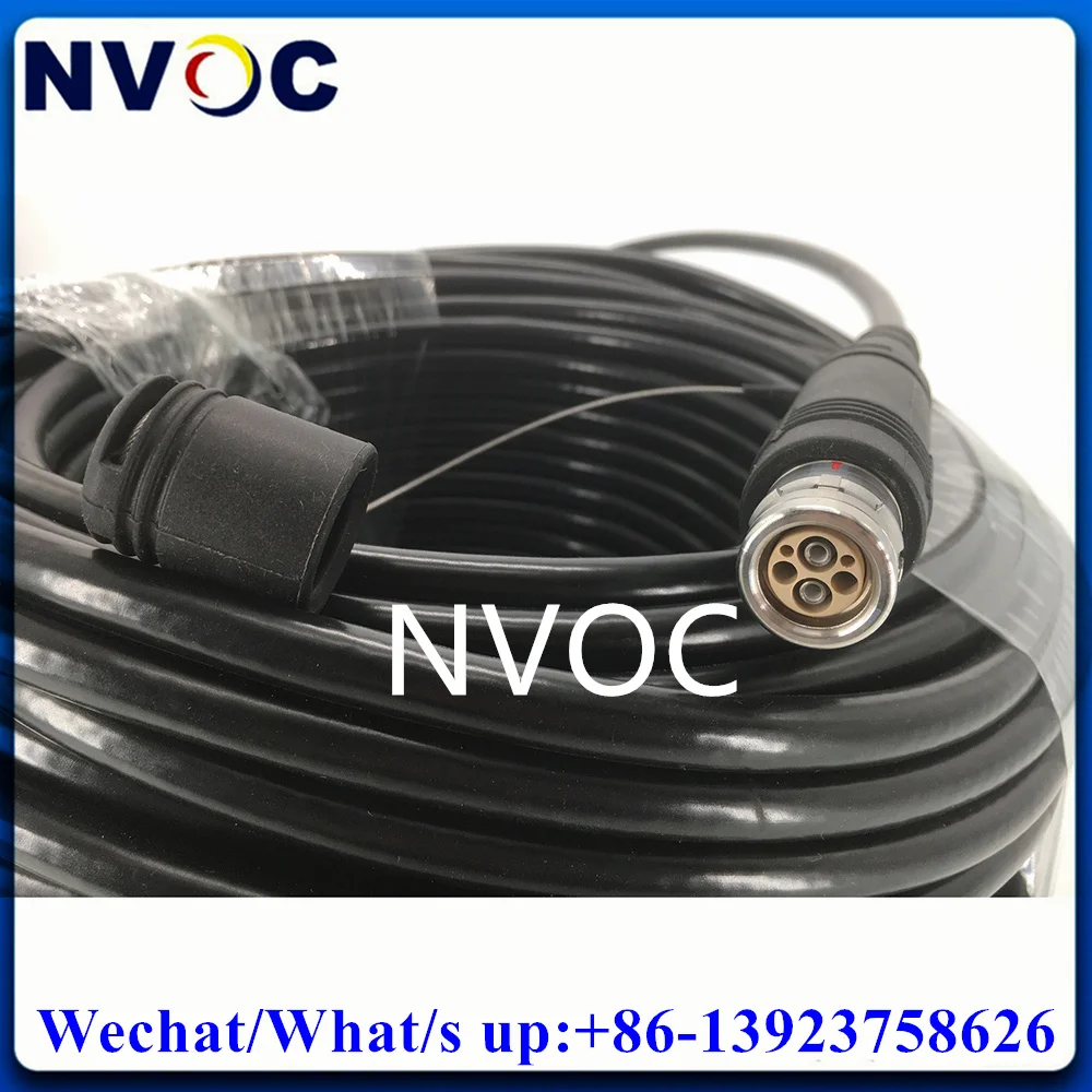 

3K.93C SMPTE 100M Fiber Optic Patch Cord PVC/TPU Cable,HDTV Camera Hybrid Electrical-Fibre LeMo Self-Latching FUW-PUW Connector