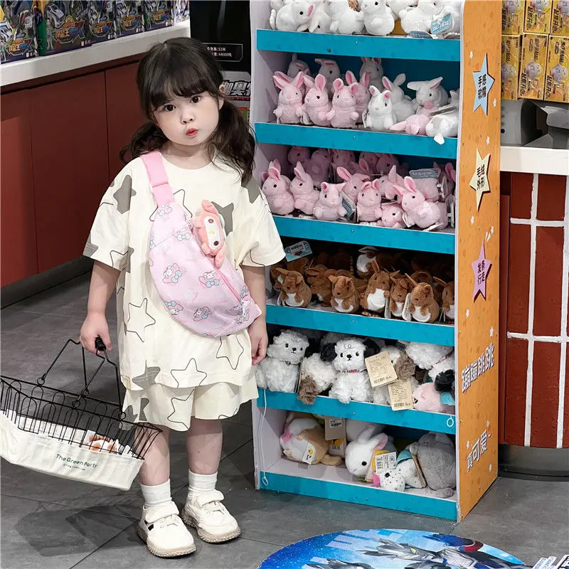 Kawaii Sanrio, Hello Kitty Kuromi Melody Детская сумка через плечо Аниме Фигурка многофункциональная нагрудная сумка большой емкости Рождественский подарок
Kawaii Sanrio, Hello Kitty Kuromi Melody Детская сумка через плечо Аниме Фигурка многофункциональная нагрудная сумка большой емкости Рождественский подарок