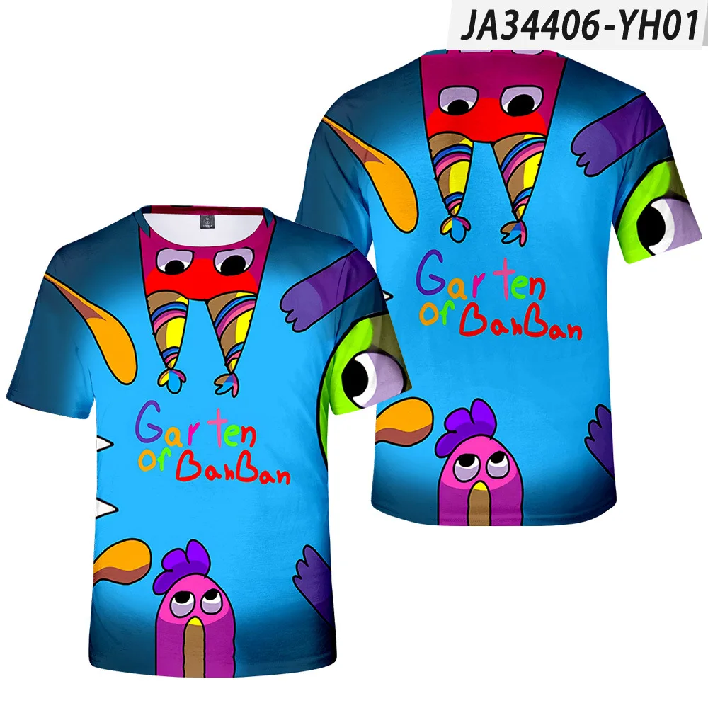 Hot New Game Garten of BanBan Kids T-shirt Banban Garden Print T Shirt Cartoon Children Birthday Gift for Girls Kids Boys
Hot New Game Garten of BanBan Kids T-shirt Banban Garden Print T Shirt Cartoon Children Birthday Gift for Girls Kids Boys