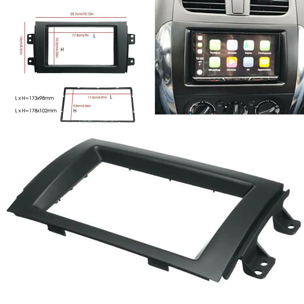 CD Player Plate Panel Trim Mount Kit Stereo Dashboard Radio Frame CD Trim Bezel For 2007-2013 SX4 Din Stereo Radio
CD Player Plate Panel Trim Mount Kit Stereo Dashboard Radio Frame CD Trim Bezel For 2007-2013 SX4 Din Stereo Radio