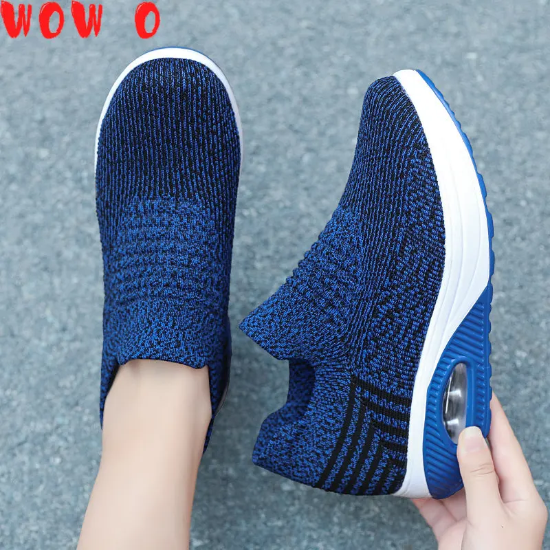 Cushioning Rubber Platform women Casual Walking sneakers Slip-On Breathable Sport Shoes Femme Running Jogging
Cushioning Rubber Platform women Casual Walking sneakers Slip-On Breathable Sport Shoes Femme Running Jogging