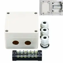 Waterproof Enclosure Electrical Junction Box Connector Terminal Wire Cable Case Junction Box 3 PG9 Connectors With Washers
Waterproof Enclosure Electrical Junction Box Connector Terminal Wire Cable Case Junction Box 3 PG9 Connectors With Washers
