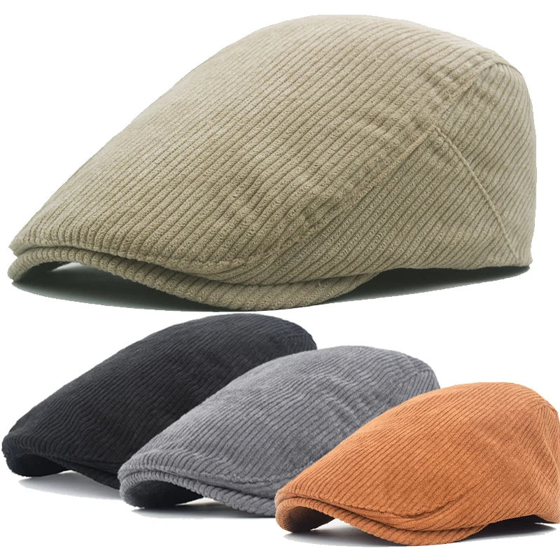 New Women's Vintage Front Hats Four Seasons Corduroy Caps Female Korean Version of Ins Reverse Wearing Painter Adjustable Berets
New Women's Vintage Front Hats Four Seasons Corduroy Caps Female Korean Version of Ins Reverse Wearing Painter Adjustable Berets
