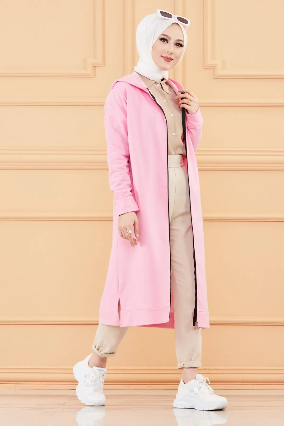 Женский кардиган на молнии, зимние и осенние длинные женские платья 2021, головной платок, исламский Турция, ФАС
Женский кардиган на молнии, зимние и осенние длинные женские платья 2021, головной платок, исламский Турция, ФАС