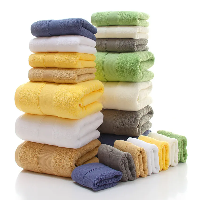 3Psc Solid Color Cotton Towel Set for Home Bathroom Bath Towels Facial Towels Have Great Absorbency
3Psc Solid Color Cotton Towel Set for Home Bathroom Bath Towels Facial Towels Have Great Absorbency