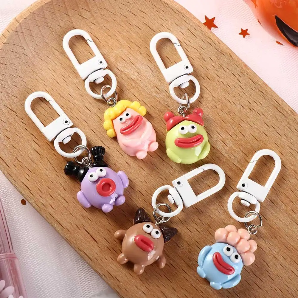 Resin Funny Clown Keychain Fun Cartoon Kawaii Sausage Mouth Pendant Fashion Cute Big Mouth Keyring Earphone Case
Resin Funny Clown Keychain Fun Cartoon Kawaii Sausage Mouth Pendant Fashion Cute Big Mouth Keyring Earphone Case