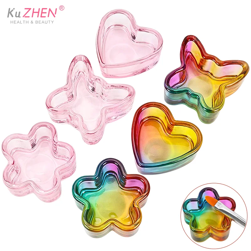 1Pcs Rainbow Crystal Clear Acrylic Liquid Dish Tappen Dish Glass Cup Bowl For Acrylic Powder Monomer Nail Art Tool
1Pcs Rainbow Crystal Clear Acrylic Liquid Dish Tappen Dish Glass Cup Bowl For Acrylic Powder Monomer Nail Art Tool