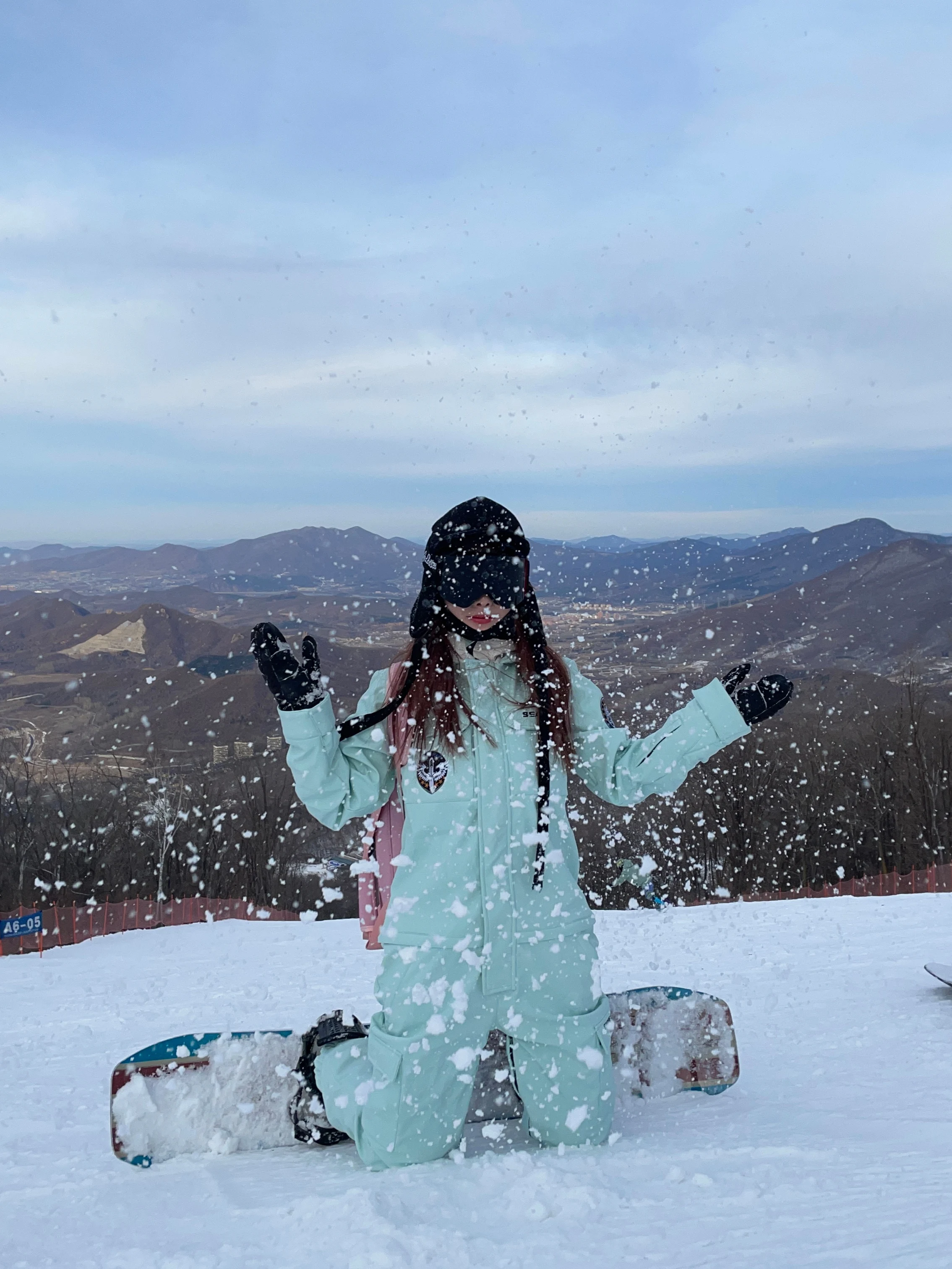 Unisex Hooded Skiing Snowboard Jumpsuit