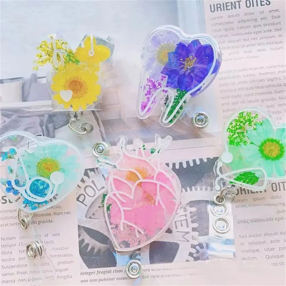 Dried Flower Flower Badge Reel Tooth Heart Shape True Flowers ID Card Clips Alligator Clip Drops Of Glue
Dried Flower Flower Badge Reel Tooth Heart Shape True Flowers ID Card Clips Alligator Clip Drops Of Glue