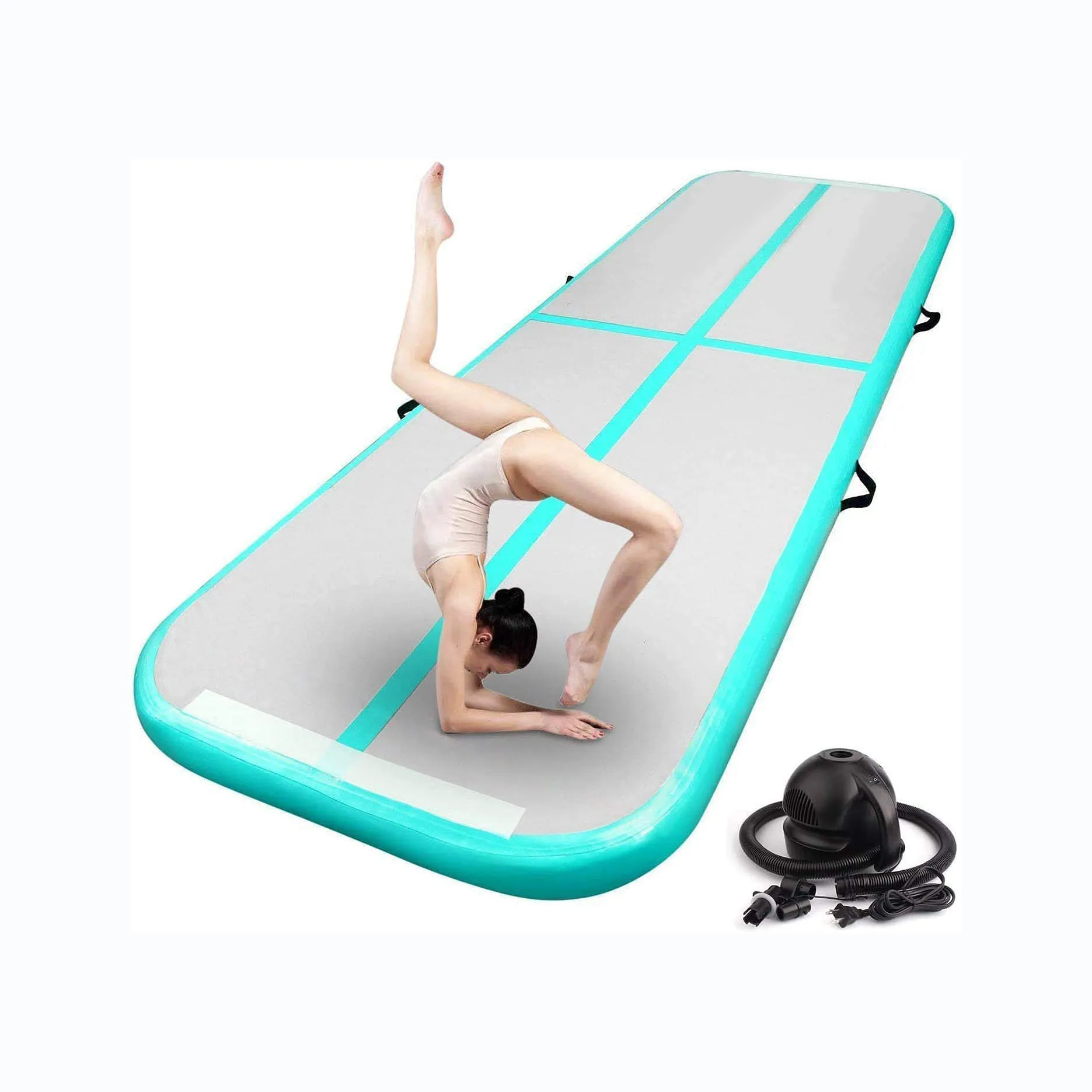 cuztom size air tumble track durable portable Air Gymnastics Mat Practice Track Floor for sale
cuztom size air tumble track durable portable Air Gymnastics Mat Practice Track Floor for sale