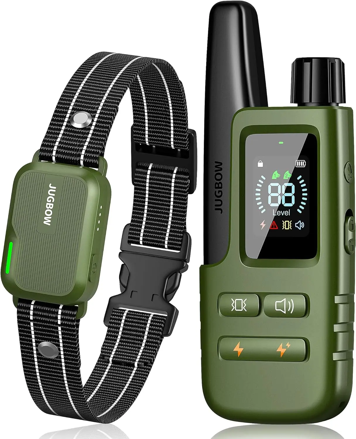 

Dog Shock Collar - 3300FT Dog Training Collar with Remote Innovative IPX7 Waterproof with 4 Modes, Rechargeable E-Colla