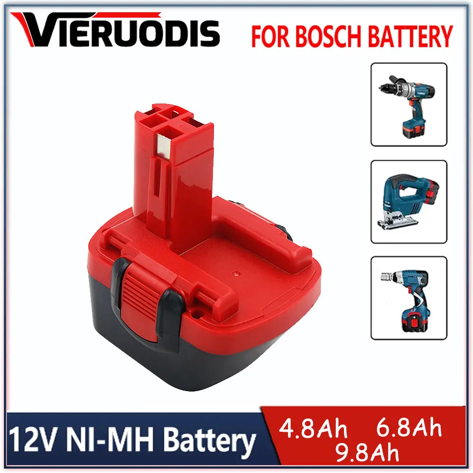 For Bosch 12V 9.8Ah PSR 1200 Rechargeable Battery GSR 12V AHS GSB GSR 12VE-2 BAT043 BAT045 BAT046 BAT049 BAT120 BAT139 Newest
For Bosch 12V 9.8Ah PSR 1200 Rechargeable Battery GSR 12V AHS GSB GSR 12VE-2 BAT043 BAT045 BAT046 BAT049 BAT120 BAT139 Newest