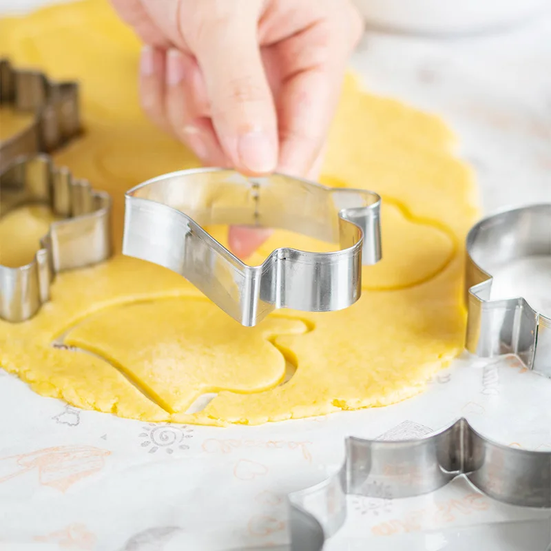 Cartoon Animal Shape Stainless Steel Biscuit Cutter Cookie Embossing Machine Syrup Cake Chocolate Baking Mold For Kitchen Tools
Cartoon Animal Shape Stainless Steel Biscuit Cutter Cookie Embossing Machine Syrup Cake Chocolate Baking Mold For Kitchen Tools