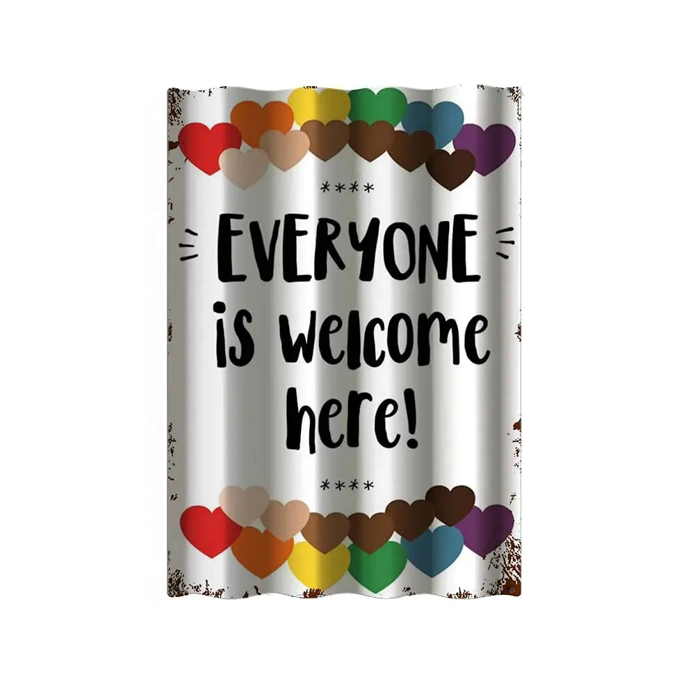Aperiy One is Welcome Here Poster Classroom Decor Rainbow Kindness Counselor Diversity Pride Inclusion Tin Signs Vintage Funny 
Aperiy One is Welcome Here Poster Classroom Decor Rainbow Kindness Counselor Diversity Pride Inclusion Tin Signs Vintage Funny