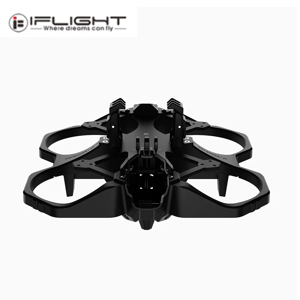 IFlight Defender 25 Frame Kit 112mm for DJI O3 Air Unit 2.5inch FPV Cinewhoop Drones
IFlight Defender 25 Frame Kit 112mm for DJI O3 Air Unit 2.5inch FPV Cinewhoop Drones
