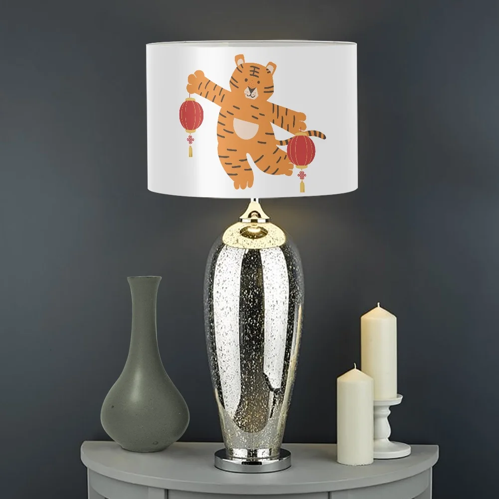 Customizable Lamp Shades for Table Lamps Cute Cartoon Tiger Lampshade for Floor Lamp Cylindrical Lamp Shade for Bedroom
Customizable Lamp Shades for Table Lamps Cute Cartoon Tiger Lampshade for Floor Lamp Cylindrical Lamp Shade for Bedroom
