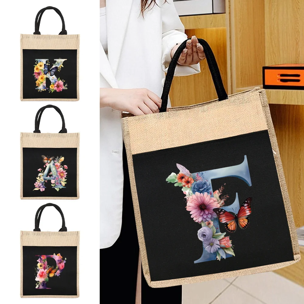 Supermarket Bags Large Capacity Shopping Bag Ladies Tote Linen Tote Bag Reusable Butterfly Series Supermarket Grocery Storage
Supermarket Bags Large Capacity Shopping Bag Ladies Tote Linen Tote Bag Reusable Butterfly Series Supermarket Grocery Storage