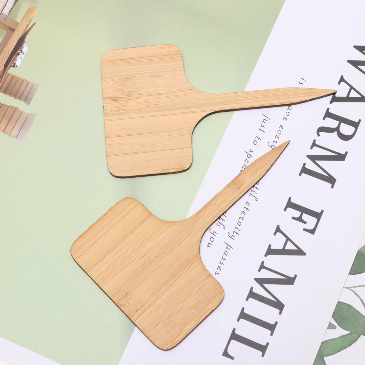 20 Pcs Bamboo Seeds DIY Sign Post Fence Seedling Label Houseplants Plaque Ornaments Miniature Decors Road
20 Pcs Bamboo Seeds DIY Sign Post Fence Seedling Label Houseplants Plaque Ornaments Miniature Decors Road
