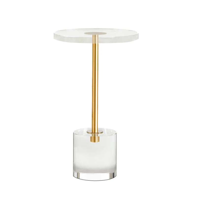Acrylic coffee table simple modern living room bedroom stainless steel light luxury minimalist design small table transparent
Acrylic coffee table simple modern living room bedroom stainless steel light luxury minimalist design small table transparent