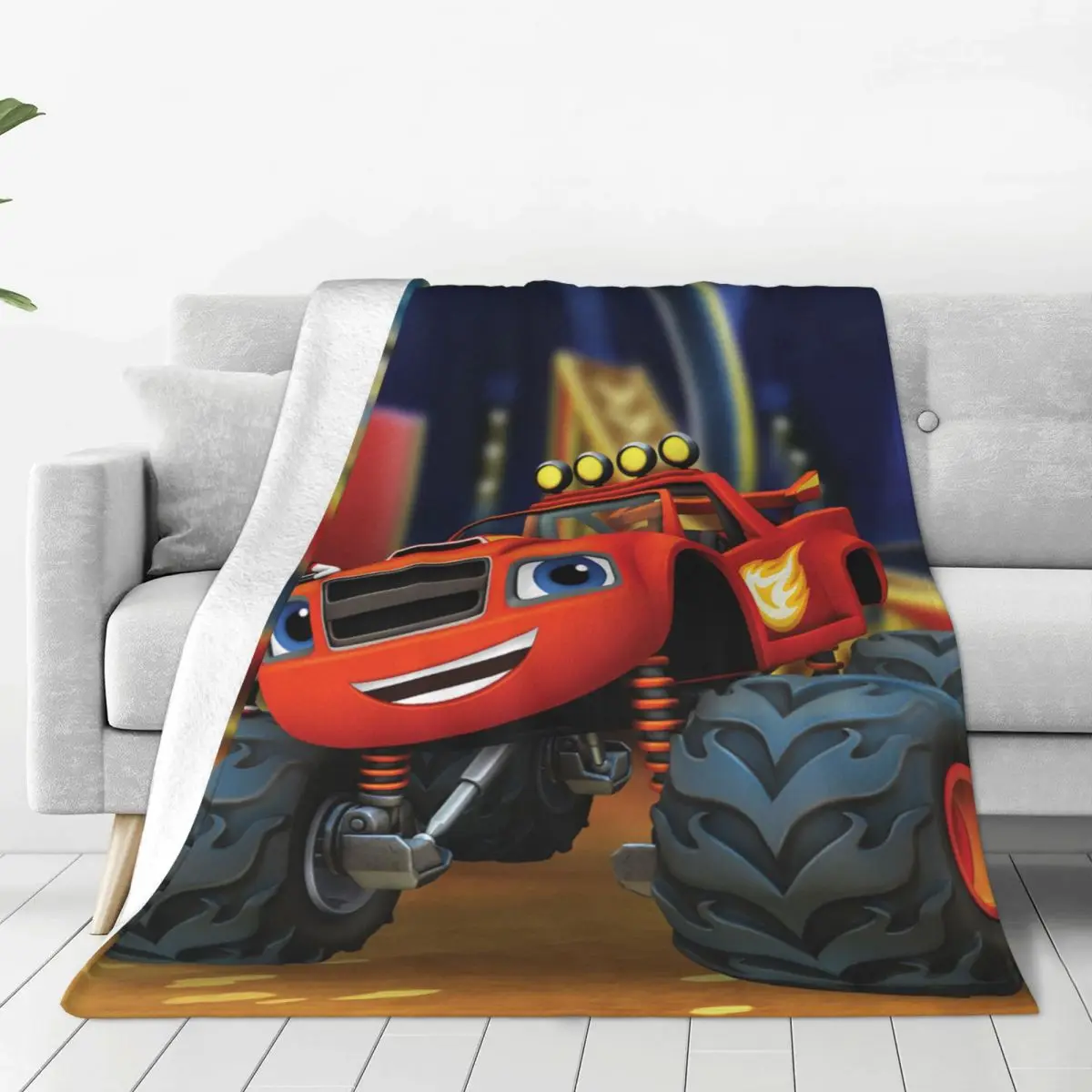 Blaze And The Monster Machines Coral Fleece Plush Throw Blanket Anime Cartoon Blanket for Home Bedroom Super Warm Bedding Throws
Blaze And The Monster Machines Coral Fleece Plush Throw Blanket Anime Cartoon Blanket for Home Bedroom Super Warm Bedding Throws