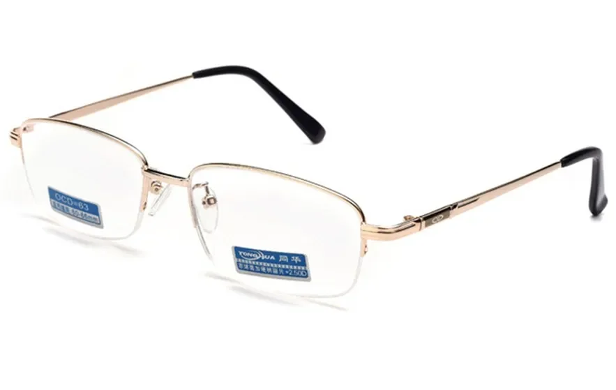 = Clara Vida For Intelligence Progressive Multifocal Reading Glasses Bifocal Half-rim Luxury Men Ultra Light +1 +1.5 +2 To +4
= Clara Vida For Intelligence Progressive Multifocal Reading Glasses Bifocal Half-rim Luxury Men Ultra Light +1 +1.5 +2 To +4