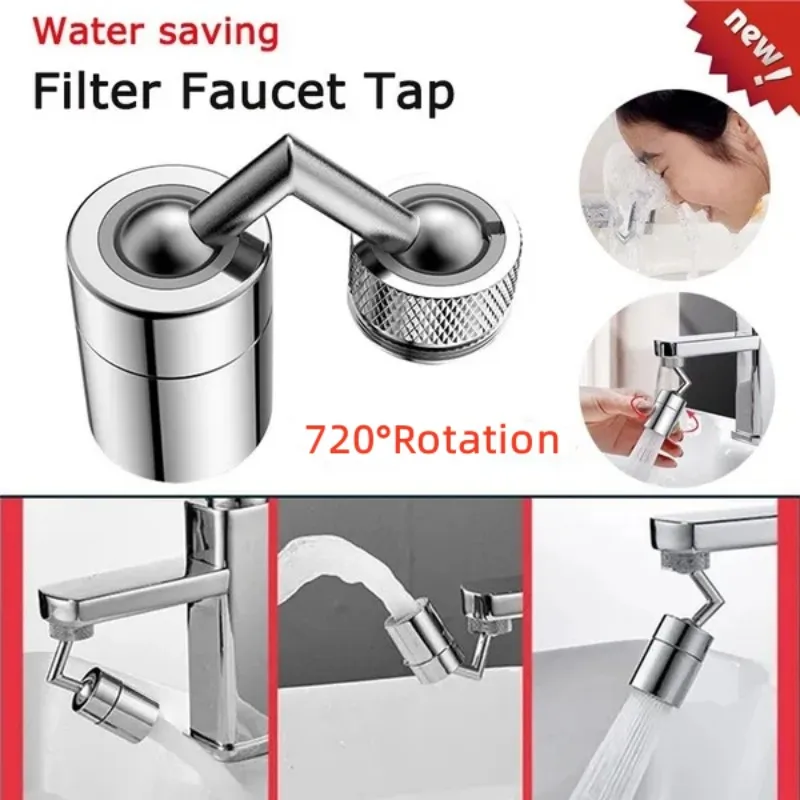 Tap Aerator 720°Rotation Universal Splash-Proof Water Saving Faucet Filter Tip Water Bubbler Faucet Kitchen Bathroom Faucet
Tap Aerator 720°Rotation Universal Splash-Proof Water Saving Faucet Filter Tip Water Bubbler Faucet Kitchen Bathroom Faucet