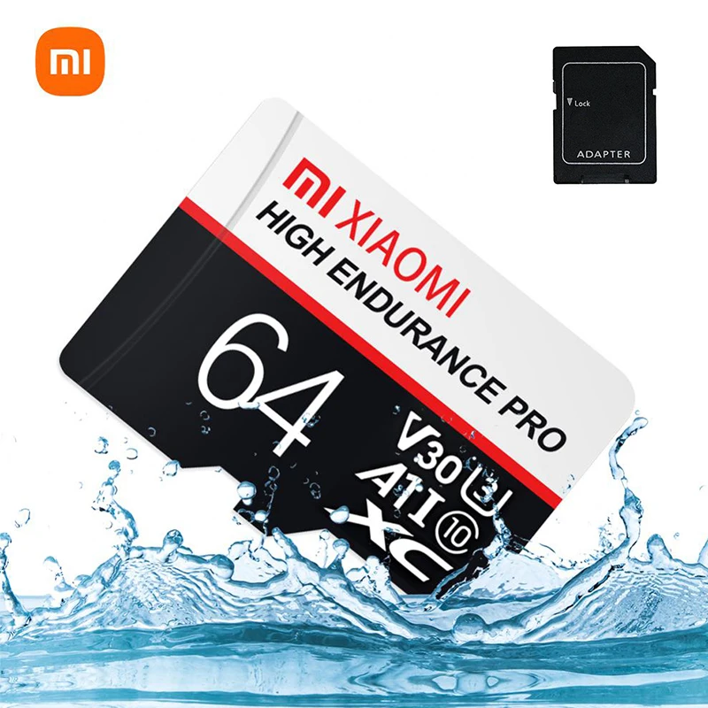 TF-карта Xiaomi A1 V30 Pro XC, карта памяти, флэш-карта высокой скорости, выносливость, TF-карта 1 ТБ, 512 ГБ, расширенное хранилище
TF-карта Xiaomi A1 V30 Pro XC, карта памяти, флэш-карта высокой скорости, выносливость, TF-карта 1 ТБ, 512 ГБ, расширенное хранилище