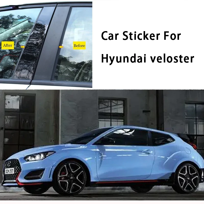 Glossy Car Window Center B-pillar Decoration Sticker Film For Hyundai veloster Door Pillar Post Protector Trim Accessories
Glossy Car Window Center B-pillar Decoration Sticker Film For Hyundai veloster Door Pillar Post Protector Trim Accessories