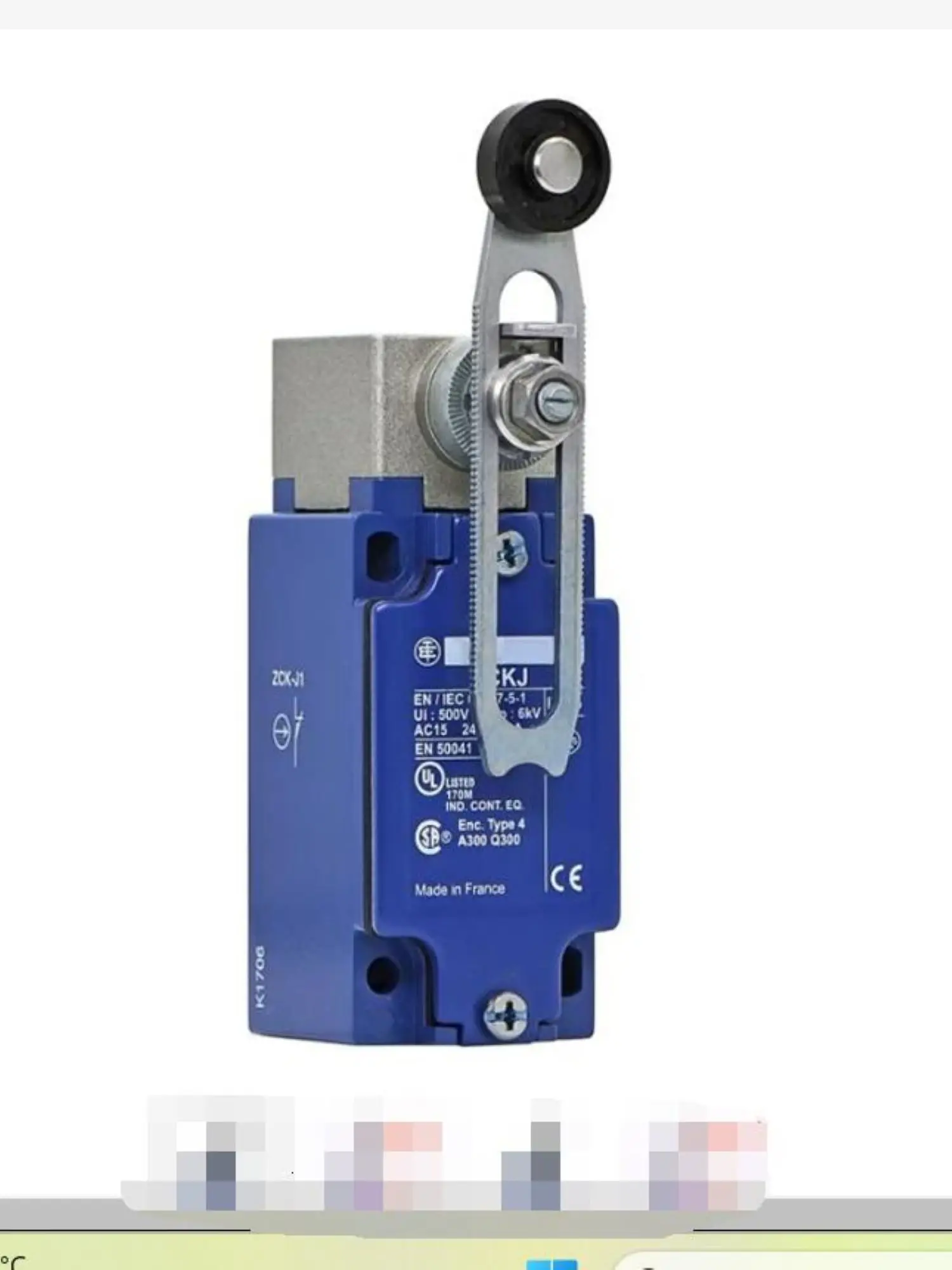 XCKJ10541H29 = ZCKJ1H29 + ZCKY41 + ZCKE05 концевой выключатель XCKJ - th. Пластиковый роликовый рычаг var. Длина-1NC + 1NO - snap - M20
XCKJ10541H29 = ZCKJ1H29 + ZCKY41 + ZCKE05 концевой выключатель XCKJ - th. Пластиковый роликовый рычаг var. Длина-1NC + 1NO - snap - M20