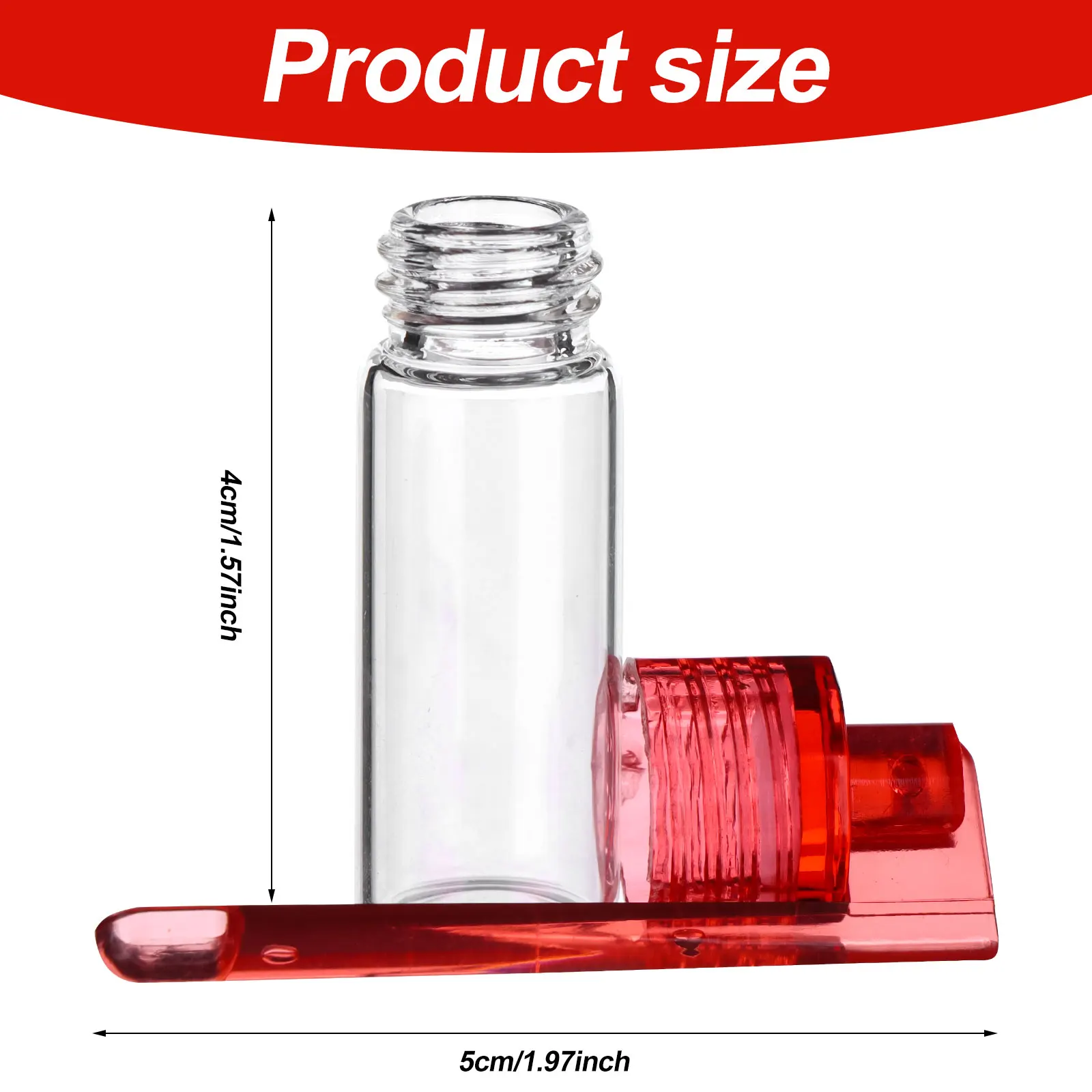 10 Pcs Mini Glass Bottle With SpoonPortable Pocket Spice BoxCosmetic Spice Dispenser Leak-proof Storage Bottle
10 Pcs Mini Glass Bottle With SpoonPortable Pocket Spice BoxCosmetic Spice Dispenser Leak-proof Storage Bottle