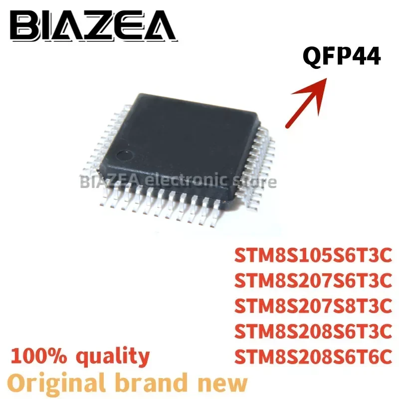 1piece STM8S105S6T3C STM8S207S6T3C STM8S207S8T3C STM8S208S6T3C STM8S208S6T6C QFP44 Chipset
1piece STM8S105S6T3C STM8S207S6T3C STM8S207S8T3C STM8S208S6T3C STM8S208S6T6C QFP44 Chipset