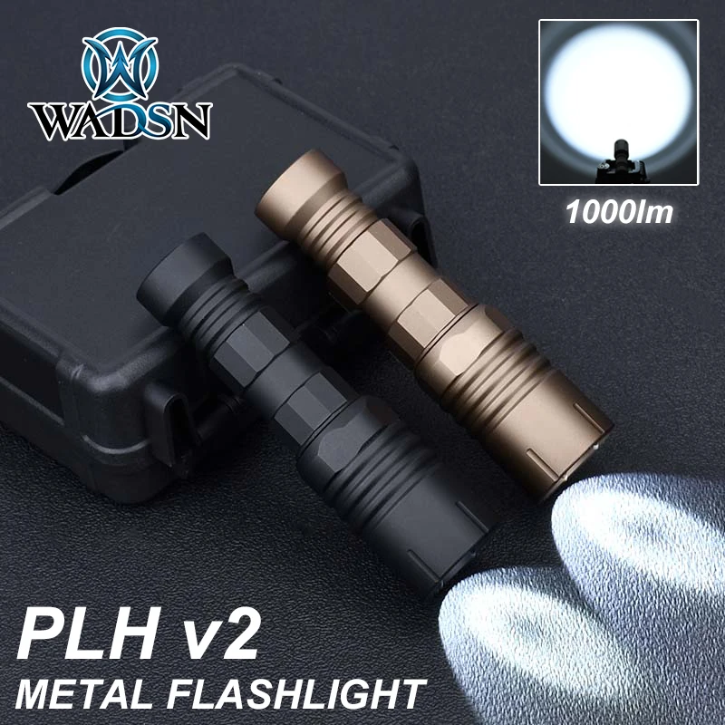 WADSN PLHv2 Metal flashlight modlit marking mini Scout Light LED Weapon LED Light 1000lm Fit Hunting 20mm Mlok Keymod mount base
WADSN PLHv2 Metal flashlight modlit marking mini Scout Light LED Weapon LED Light 1000lm Fit Hunting 20mm Mlok Keymod mount base