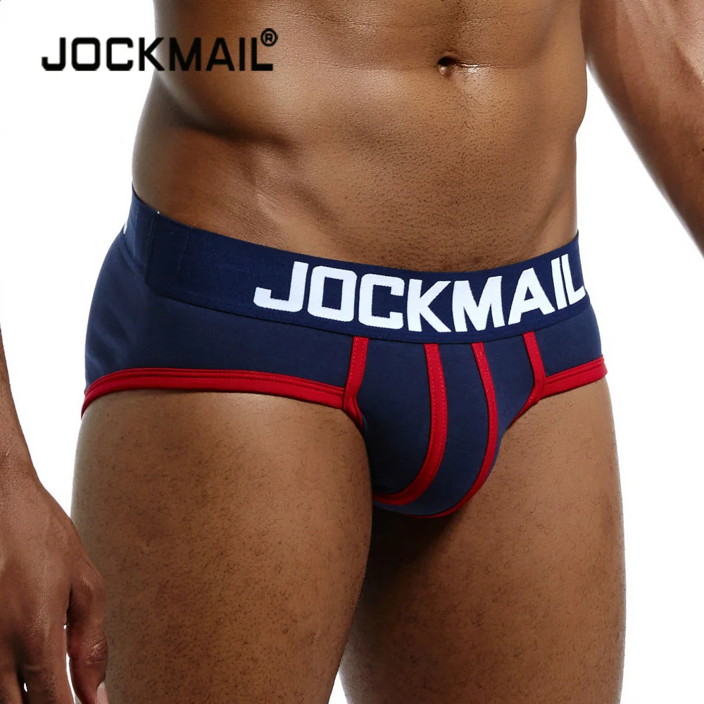 Трусы-брифы JOCKMAIL мужские, пикантное нижнее белье, шорты, дышащие мягкие хлопковые трусы для геев, нижнее белье с низкой талией
Трусы-брифы JOCKMAIL мужские, пикантное нижнее белье, шорты, дышащие мягкие хлопковые трусы для геев, нижнее белье с низкой талией