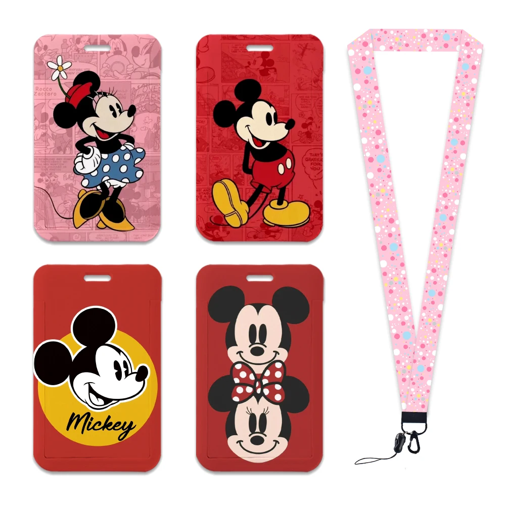 Disney Mickey ID Card Holders Lanyards Girls Door Card Case Hanging Rope Badge Holder Neck Strap Business Card Small Gift
Disney Mickey ID Card Holders Lanyards Girls Door Card Case Hanging Rope Badge Holder Neck Strap Business Card Small Gift
