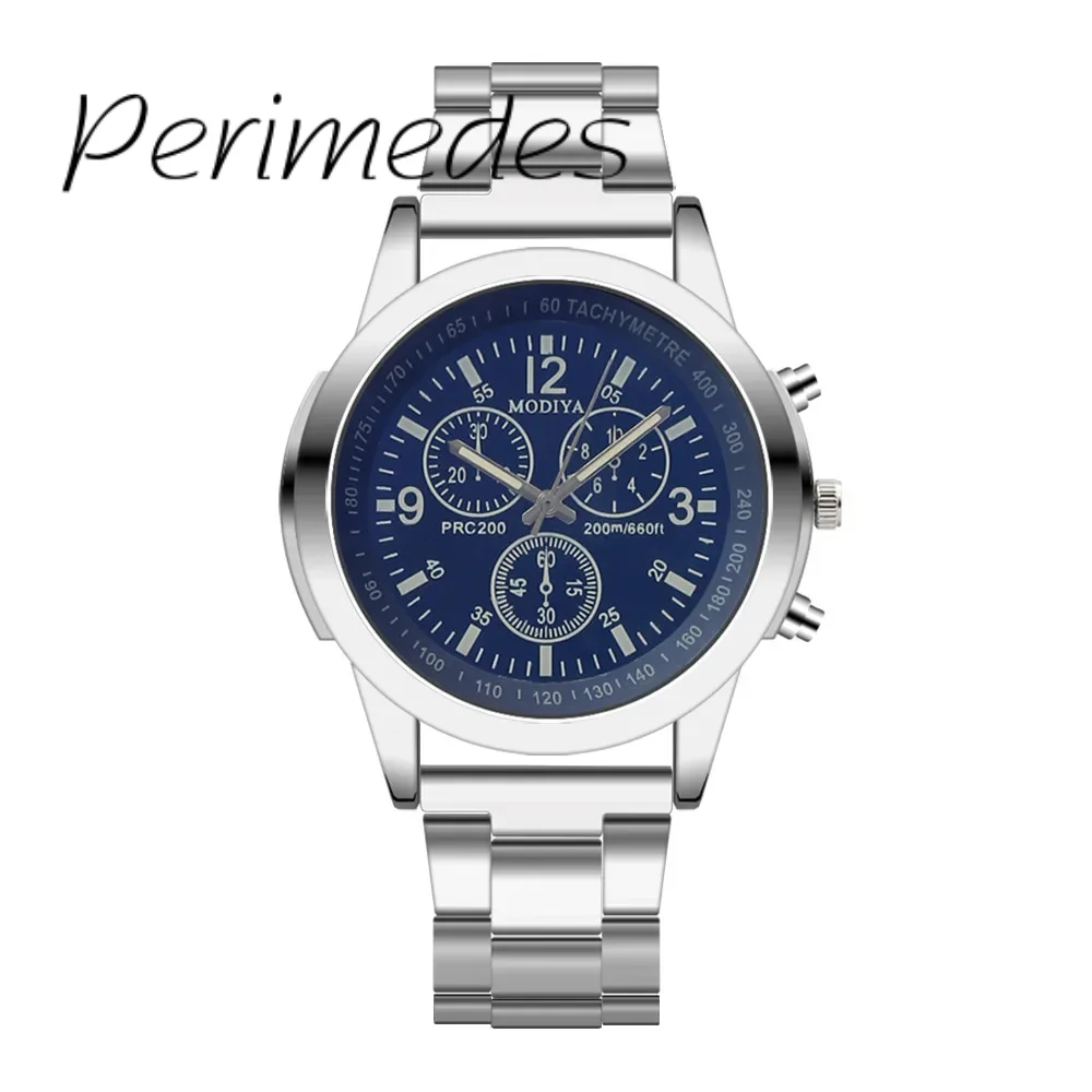 

Men'S 2024 Watch Stainless Steel Strap Sport Quartz Movement Hour Wrist Analog Watch Business Casual Fashion Reloj Hombre